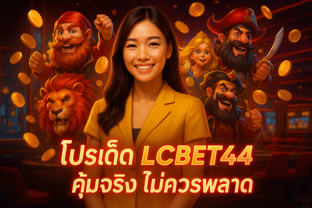 โปรเด็ด LCBET44 คุ้มจริง ไม่ควรพลาด