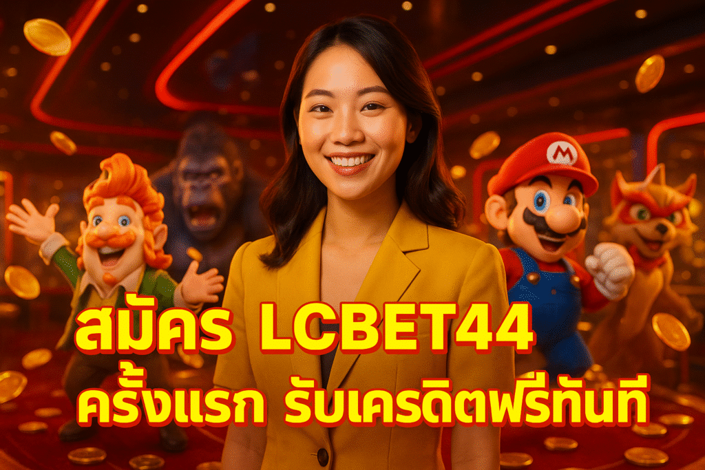 สมัคร LCBET44 ครั้งแรก รับเครดิตฟรีทันที